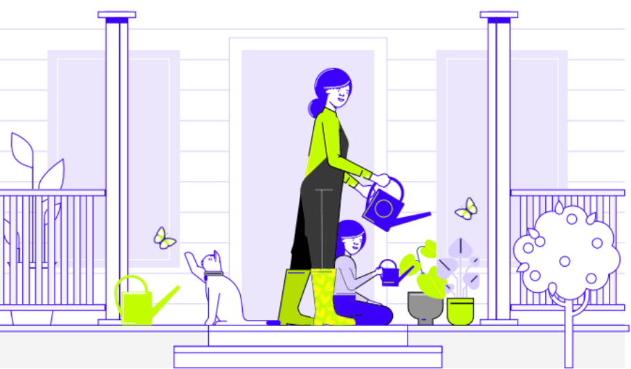 Onity homeowner illustration
